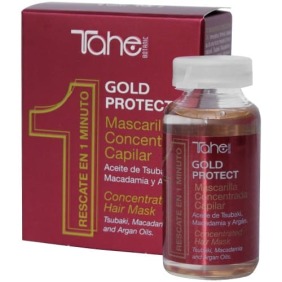 Tahe Botanic - Masque Concentré Gold Protect RÉPARE EN 1 MINUTE 20 ml