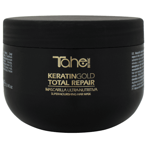 Tahe Botanic - Masque Keratin Gold TOTAL REPAIR ultra-nourrissant 300 ml