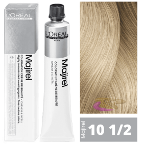 L`Oréal- Coloration MAJIREL 10 1/2. 1 Blond Extraclair Moyen Cendre 50 ml 