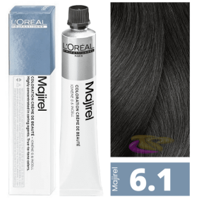 L`Oréal- Coloration MAJIREL 6.1 Blond Foncé Cendre50 ml 