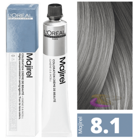 L`Oréal- Coloration MAJIREL 8.1 Blond Clair Cendre 50 ml 