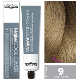 L`Oréal- Coloration MAJIREL COOL COVER 9 Blond Très Clair 50 ml