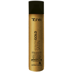 Tahe Botanic - Keratin satin d'or Hairspray extra-Force fixation N5 400 ml