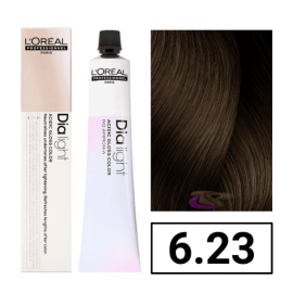 L`Oral - coloration DIALIGHT 6,23 Iridescent Blond foncé Dorado sans ammoniaque 50 ml