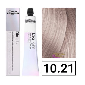 L`Oral - 10.21 DIALIGHT coloration sans ammoniaque Ash Milkshake Iridescent 50 ml