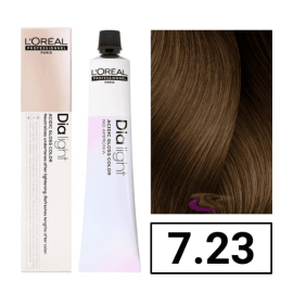 L`Oral - 7,23 DIALIGHT coloration sans ammoniaque Dorado Rubio Iridescent 50 ml