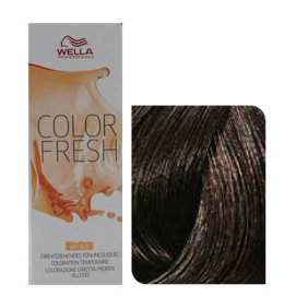 Wella - Bao couleur COULEUR FRESH 4/07 Castao brun foncé 75 ml Environnement naturel