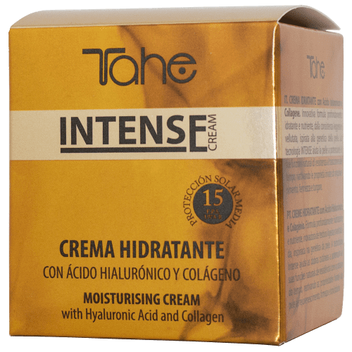 Tahe - Hydratant Intense 24h fps.15 avec Hialur acide nico et 50 ml Col geno