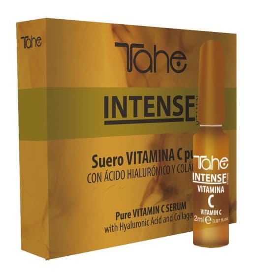 Tahe - Sérum Lifting Intense vitamine C pur avec nico Hialur acide et geno Col (5 x 2 ml)
