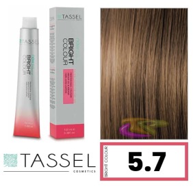 Tassel - Tint couleur brillante avec 5,7 N kératine Arg ny RACE Light Brown N O 100 ml (04812)