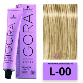 Schwarzkopf - Igora Lumières Royal Fashion L-00 Natural Blonde 60 ml