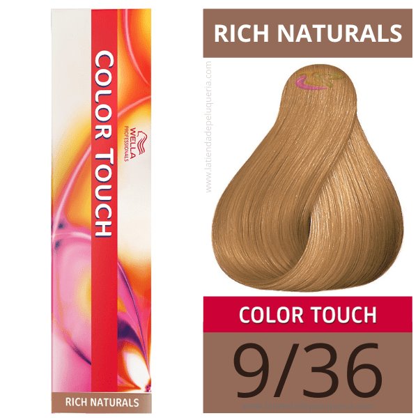 Wella - Ba ou Color Touch Rich Naturals 9/36 (sans aco amon) 60 ml