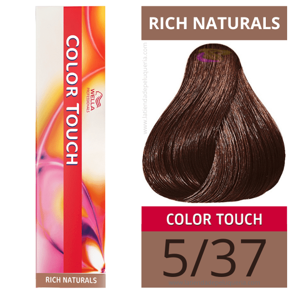 Wella - Ba ou Color Touch Rich Naturals 5/37 (sans aco amon) 60 ml