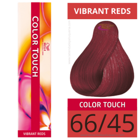 Wella - Ba ou TOUCH vibrante de la couleur Reds 66/45 (pas d'amon aco) 60 ml