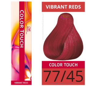 Wella - Ba ou TOUCH vibrante de la couleur Reds 77/45 (pas d'amon aco) 60 ml