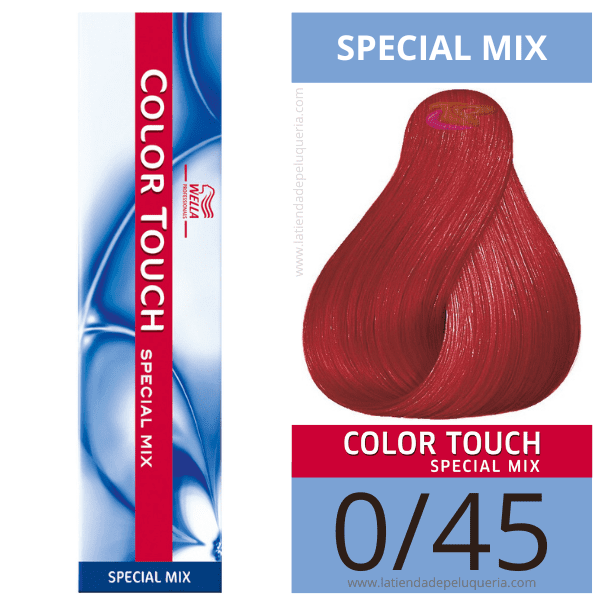 Wella - Ba ou COLOR TOUCH Special Mix 0/45 (intensificateur) (sans ammoniac) 60 ml