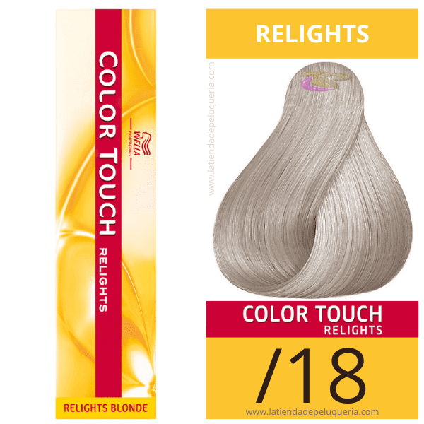 Wella - Ba ou TOUCH COULEUR rallume Blonde / 18 (mèches de matage) (sans ammoniac) 60 ml