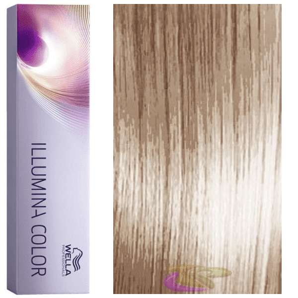 Wella - Tint Illumina 8/69 blond clair couleur pourpre Cendr 60 ml