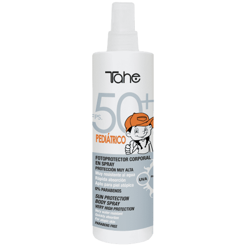 Tahe - Body Spray produit de protection solaire Pedi Trico fps. 50 + 200 ml