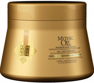 L`Or al Mythic Oil - Masque pour cheveux fins ou normaux 200 ml