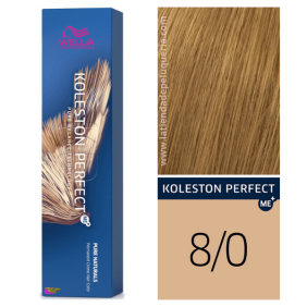 Wella - Koleston Perfect ME + Pure Naturals 8/0 Blond Clair Intense 60 ml