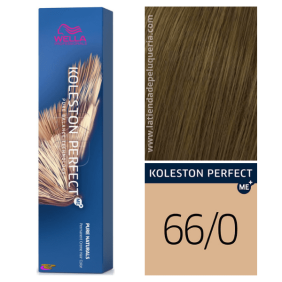 Wella - Koleston Perfect ME + Pure Naturals 66/0 Blond foncé intense 60 ml