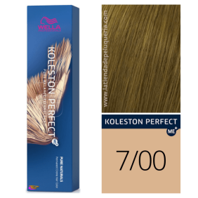Wella - Koleston Perfect ME + Pure Naturals 7/00 Blond naturel moyen 60 ml