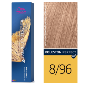 Wella - Koleston Perfect ME + Rich Naturals Dye 8/96 Blond Clair Cendr Violet 60 ml