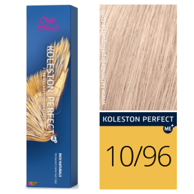 Wella - Koleston Perfect ME + Rich Naturals 10/96 Blonde Super Clear Cendr Violet 60 ml