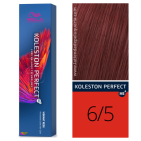 Wella - Koleston Perfect ME + Vibrant Reds 6/5 colorant acajou brun foncé 60 ml