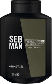 Sebastian - Sebman Gel Cheveux, Cheveux et Barbe LE MULTITASKER 250 ml