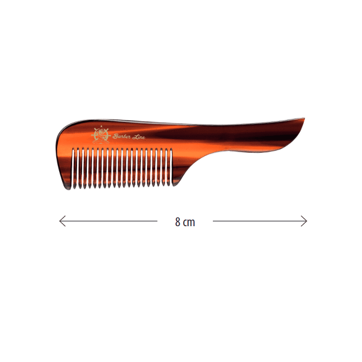 Barber Line - Peigne Barbe et Moustache avec poignée (04547)